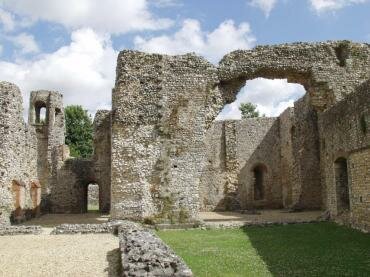 Photograph of Wolvesey Castle, Winchester, Hampshire (Hants), England