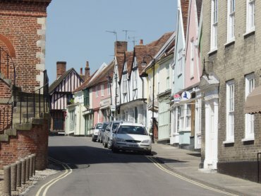Photo of Theatre Street, Woodbridge, Suffolk, England, Great Britain