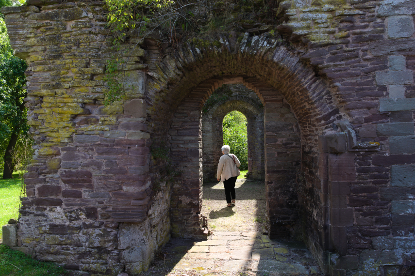 The Sacristy, Dore Abbey, Abbey Dore, Herefordshire, England, Great Britain