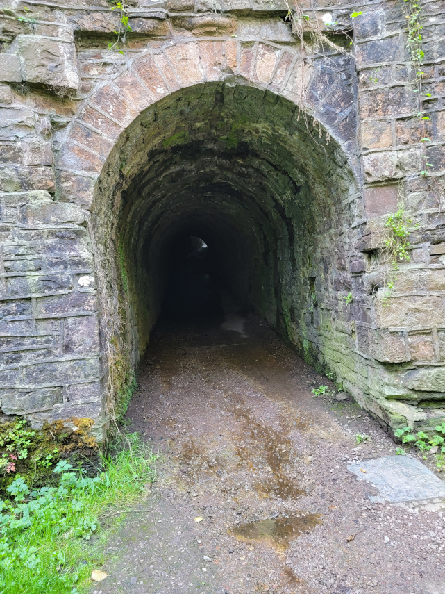 Blorenge footpath tunnel, Llanfoist, Abergavenny, Monmouthshire