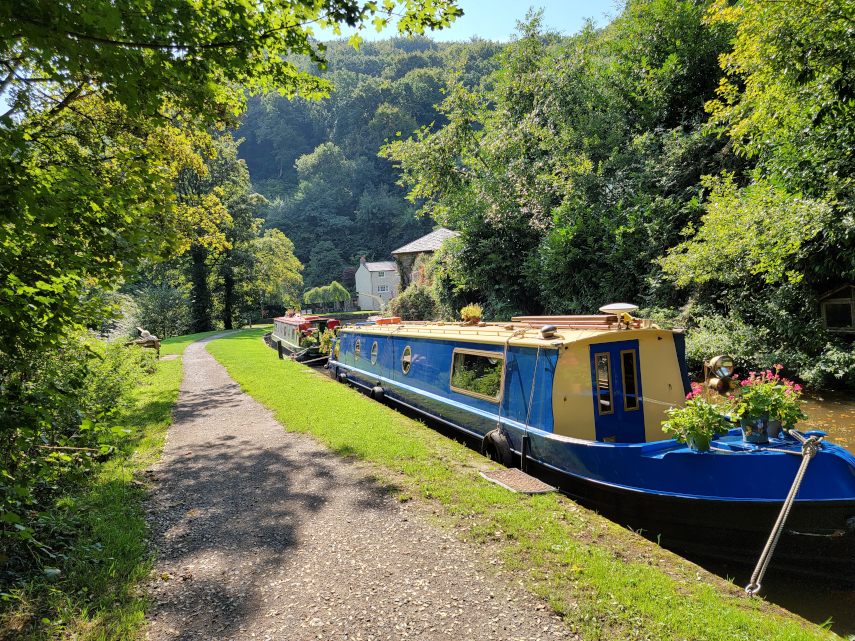 The Brecon and Monmouthshire Canal, Abergavenny, Monmouthshire