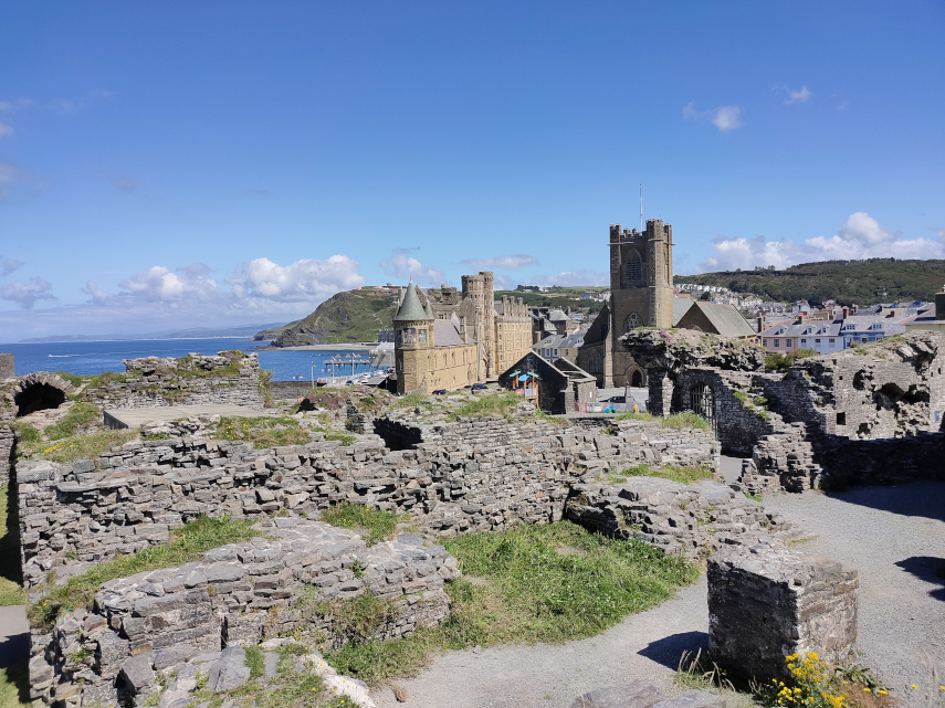 Castle and Old College, Aberystwyth