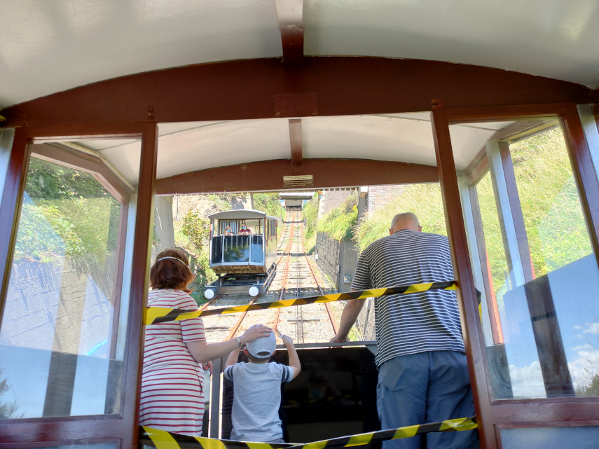 Cars on the Funicular