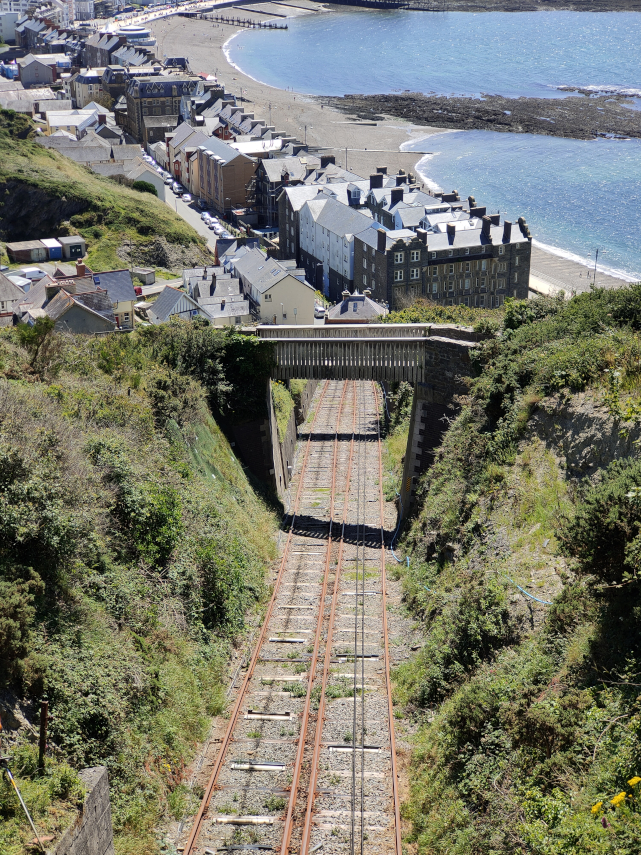 View from the funicular