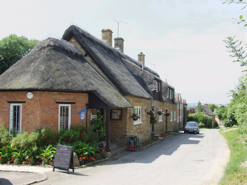 The Village Shop, Adlestrop, Gloucestershire, England, Great Britain