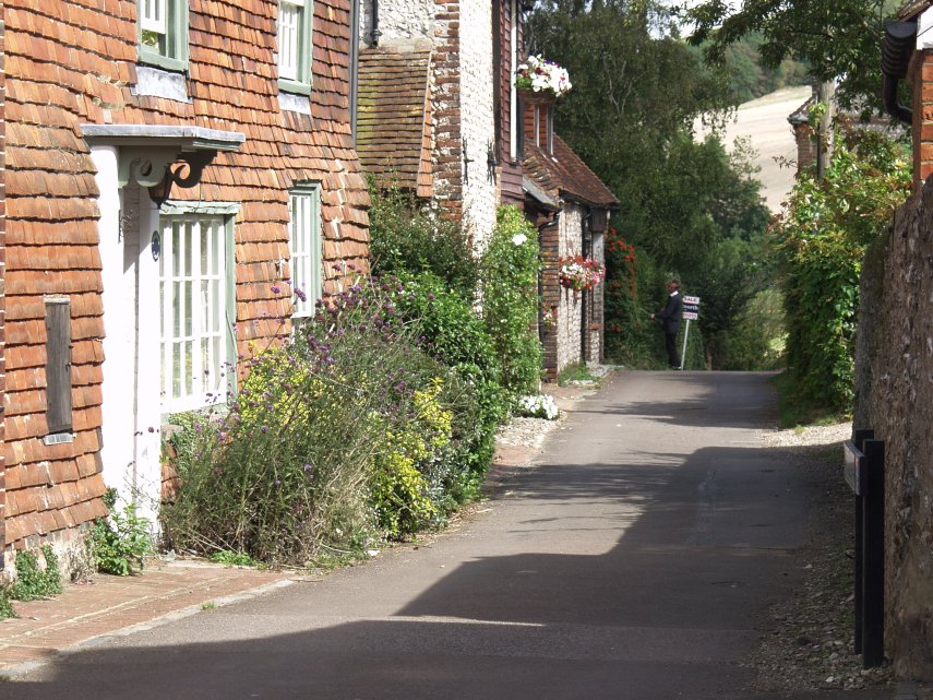 River Lane, Alfriston, Sussex, England, Great Britain