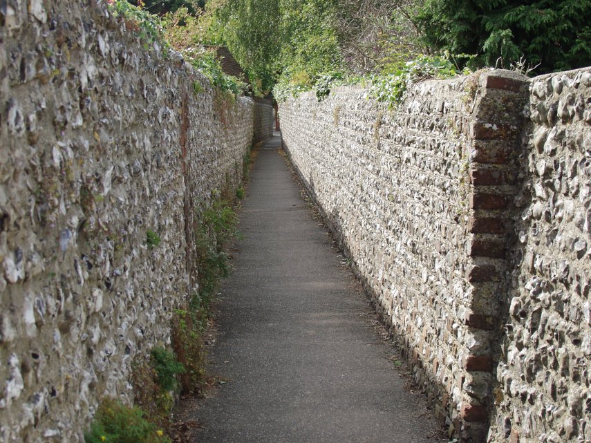 Rope Walk, Alfriston, Sussex, England, Great Britain