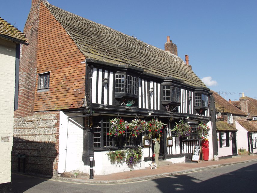 The 13th Century Star Inn, Alfriston, Sussex, England, Great Britain