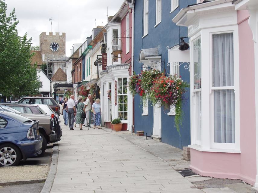 Village of New Alresford, Hampshire, England