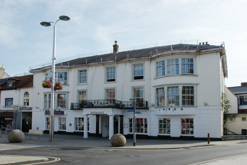 Photgraph of the Danebury Hotel, Andover, Hampshire