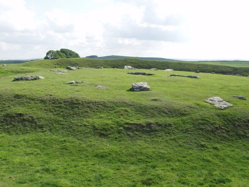 Arbor Low ( A stone henge), Derbyshire Dales, Peak District, Derbyshire, England