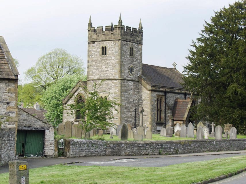 The Church of the Holy Trinity, Ashford-in-the-Water, Derbyshire, England, Great Britain