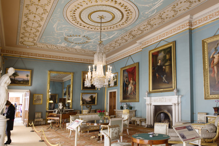 The Drawing Room, Attingham Hall, Shrewsbury