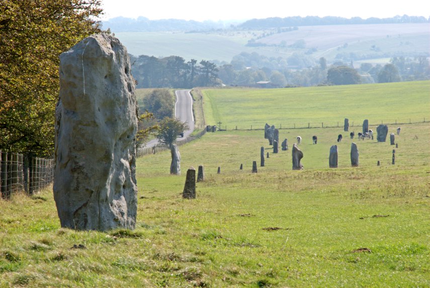 The Avenue, Avebury, Wiltshire, England, Great Britain