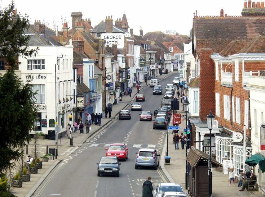 High Street, Battle, Sussex, England, Great Britain