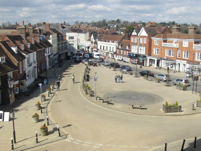 Battle Village, Sussex, England, Great Britain