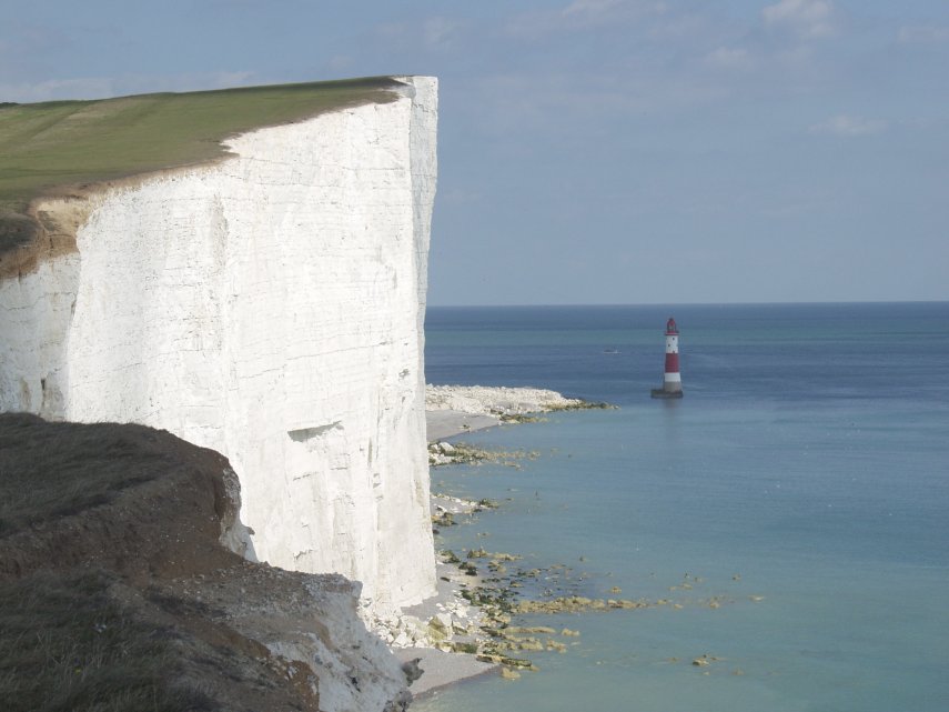 Beachy Head from the West, Sussex, England, Great Britain