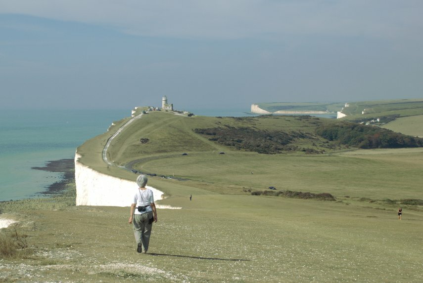 The Belle Tout Lighthouse, Eastbourne, Sussex, England