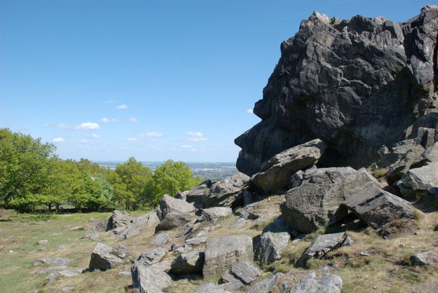 The Old Man, Beacon Hill, Charnwood Forest, Leicestershire, England, Great Britain