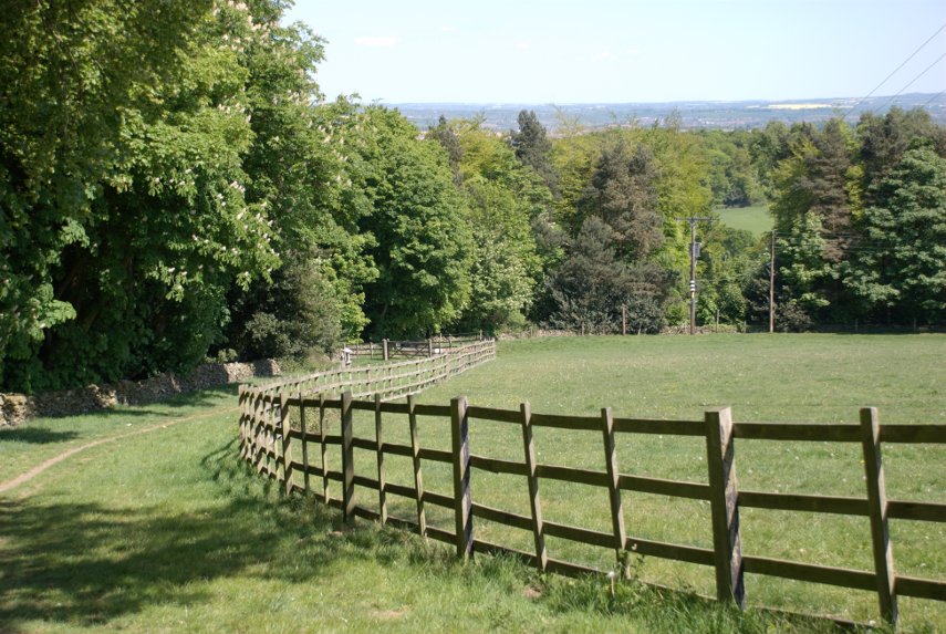 The Ascent of Broombriggs Hill, Charnwood Forest, Leicestershire, England, Great Britain