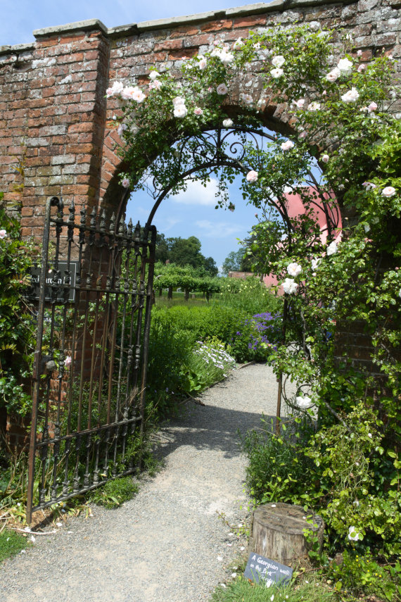 the Walled Garden Entrance, Berrington Hall, Moreton, Herefordshire