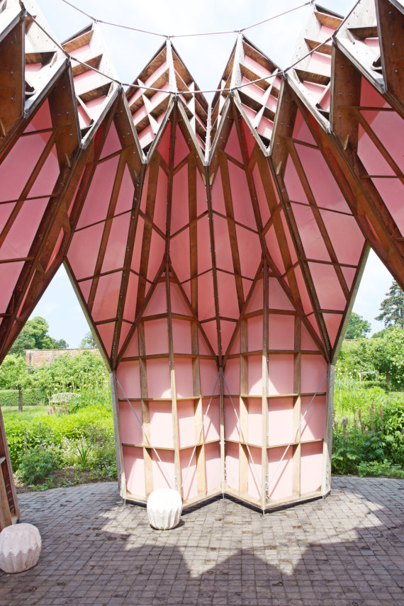 Inside the Pavillion, Berrington Hall, Moreton, Herefordshire