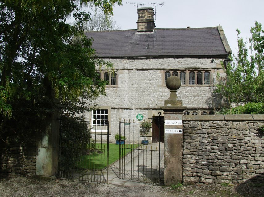 Scene showing Biggin Hall, Biggin, Hartington, Peak District, Derbyshire, England