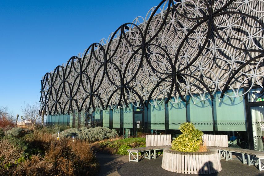 The Secret Garden Terrace, Public Library, Birmingham, Warwickshire