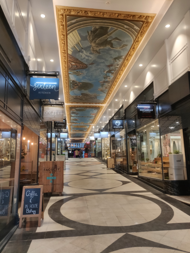 Piccadilly Arcade, Birmingham, Warwickshire, England