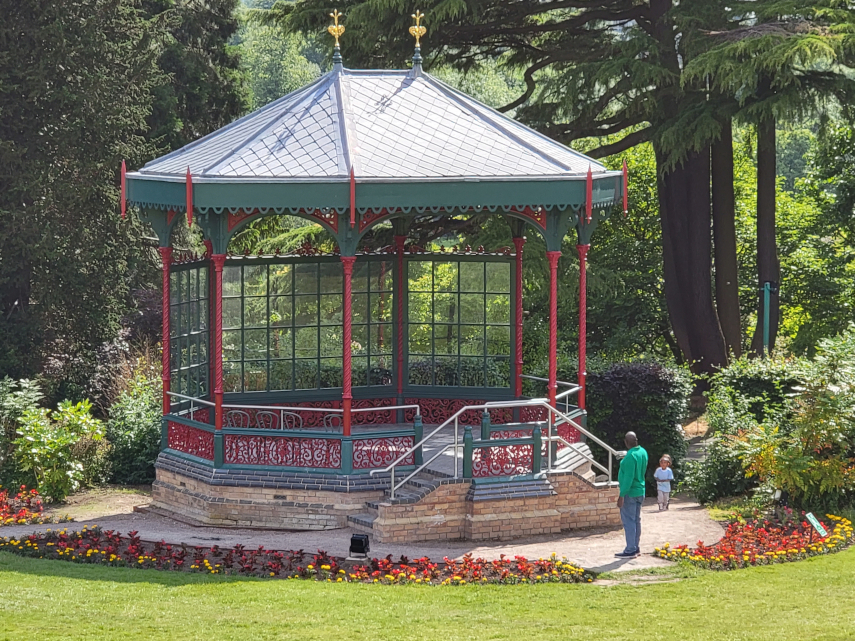 The Bandstand, Botanical Gardens, Birmingham, Warwickshire, England