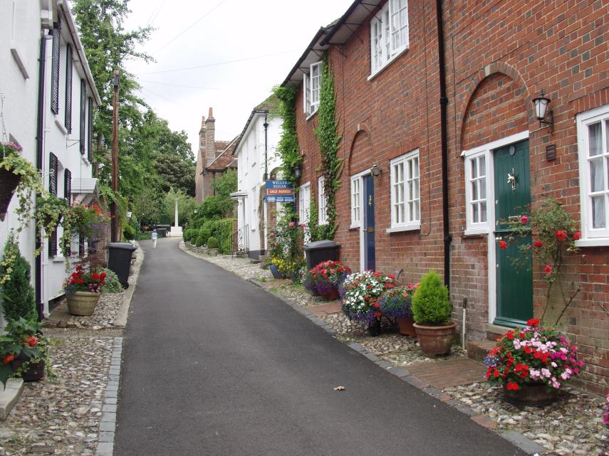 St. Peters Street (2), Bishops Waltham, Hampshire, England, Great Britain