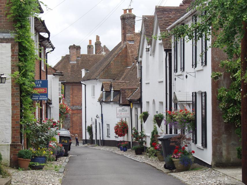 Village of Bishops Waltham, Hampshire, England
