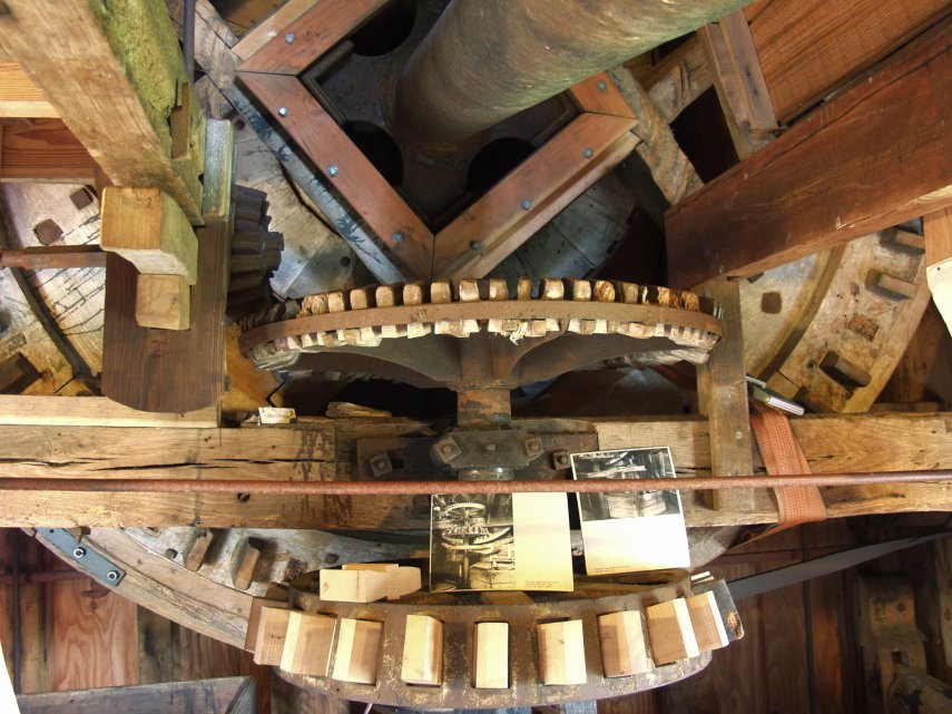 Bocking Windmill Interior, Bocking Churchstreet, Braintree, Essex, England, Great Britain