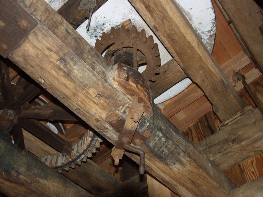 Bocking Windmill Interior, Bocking Churchstreet, Braintree, Essex, England, Great Britain