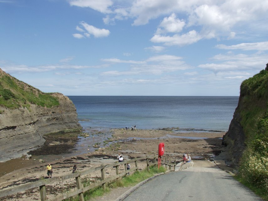 Boggle Hole, Robin Hood's Bay, Yorkshire, England, Great Britain