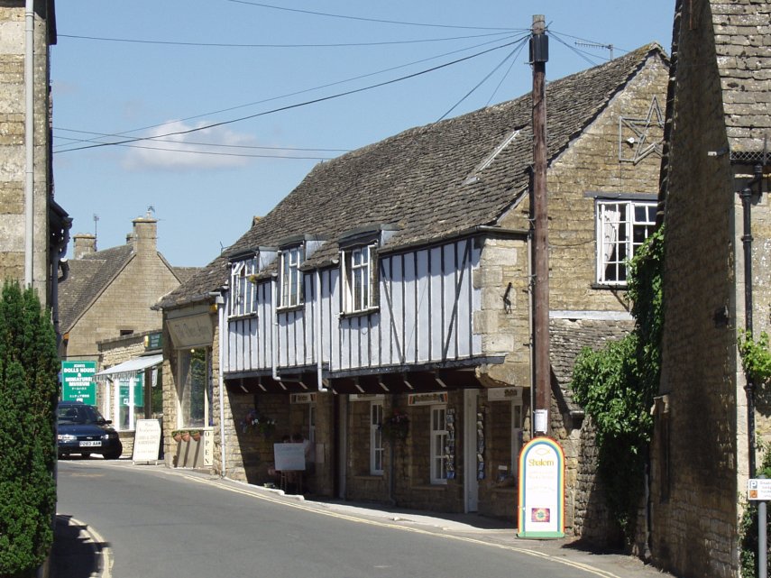 A part timber-framed building, Bourton-on-the-Water, gloucestershire, England, Great Britain