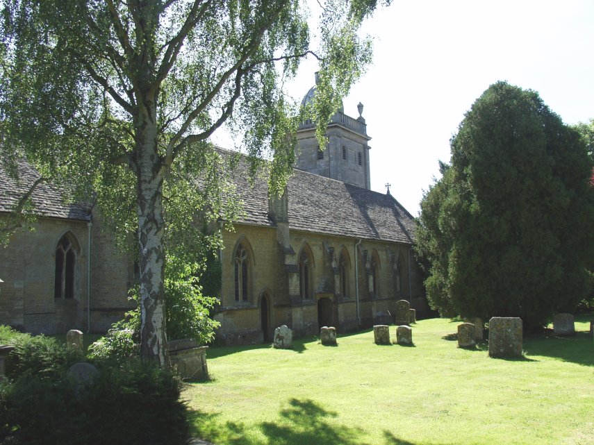 St. Lawrence's Church, Bourton-on-the-Water, gloucestershire, England, Great Britain