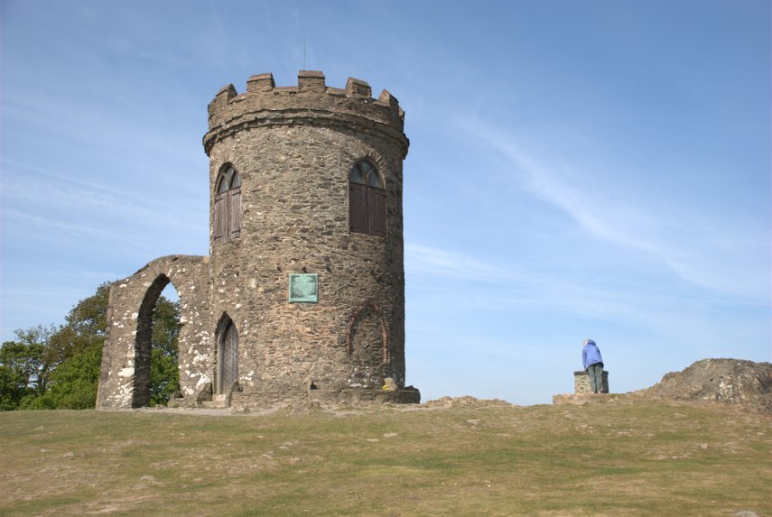 The 18th Century Folly, Bradgate Park, Charnwood Forest, Leicestershire, England, Great Britain