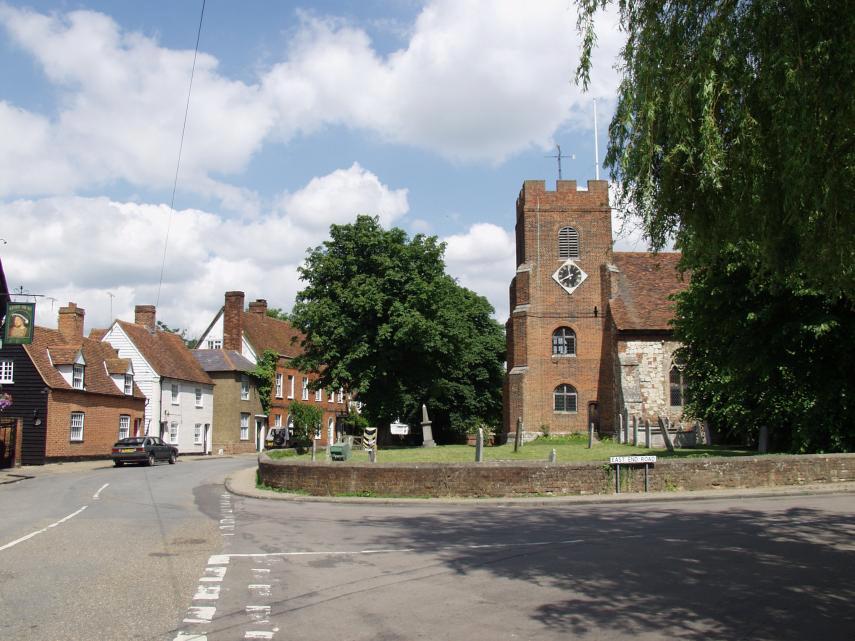 Village of Bradwell-on-Sea, Essex, England