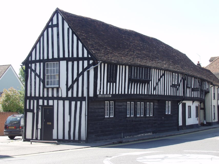 A Tudor House, Bradford Street, Braintree, Essex, England, Great Britain