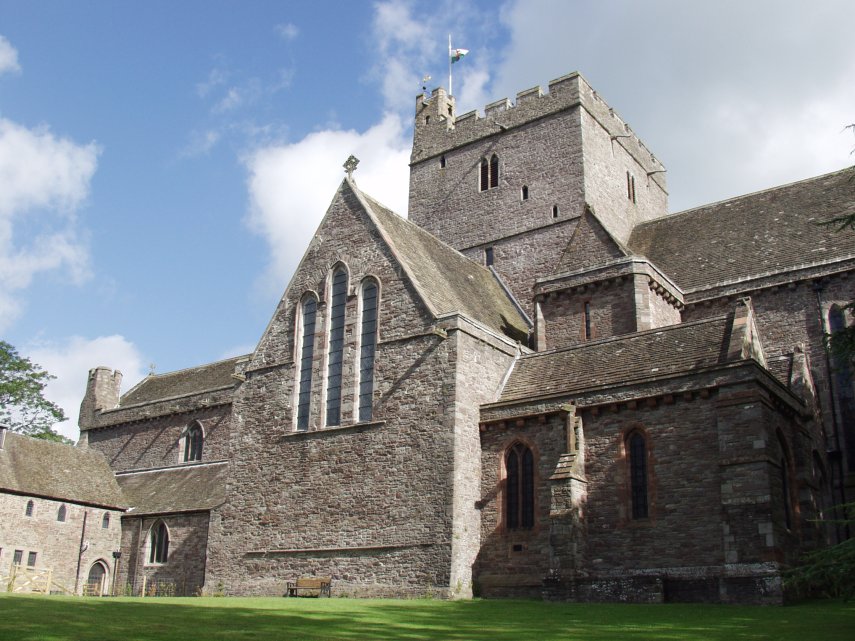 Photo of Brecon Cathedral, Brecon, Brecknockshire, Wales