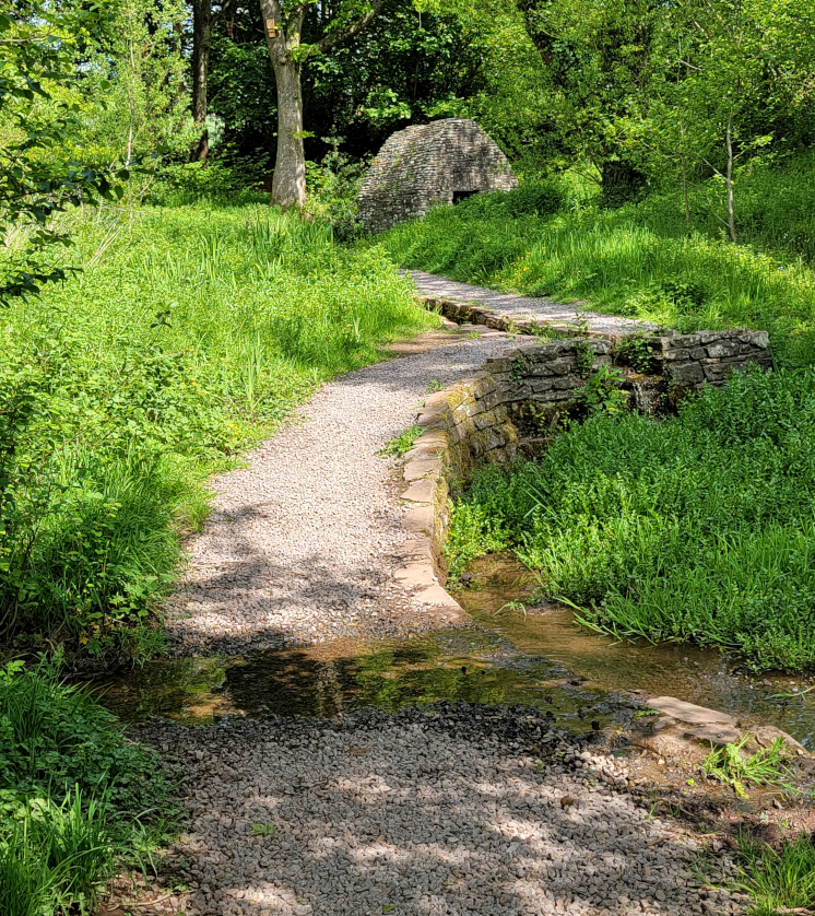 Maendu Well, Brecon, Brecknockshire, Wales, Great Britain.