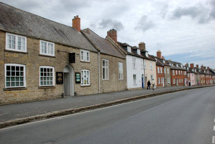 The Quaker's Meeting House, Bridport, Dorset, England, Great Britain