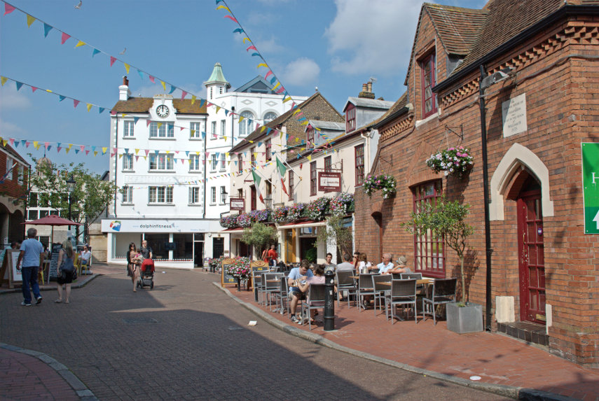 The Lanes (1), Brighton, Sussex, England
