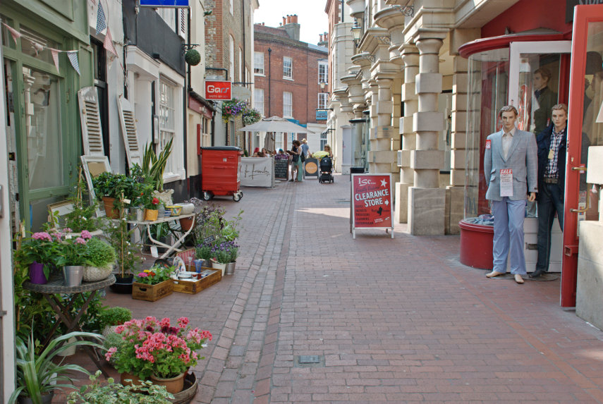 The Lanes (2), Brighton, Sussex, England