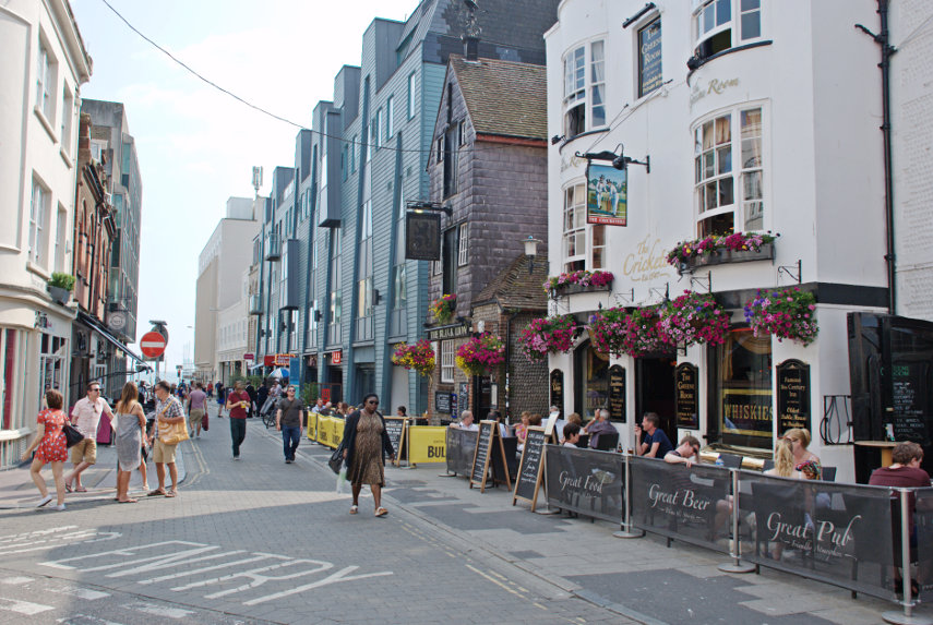 The Lanes (5), Brighton, Sussex, England