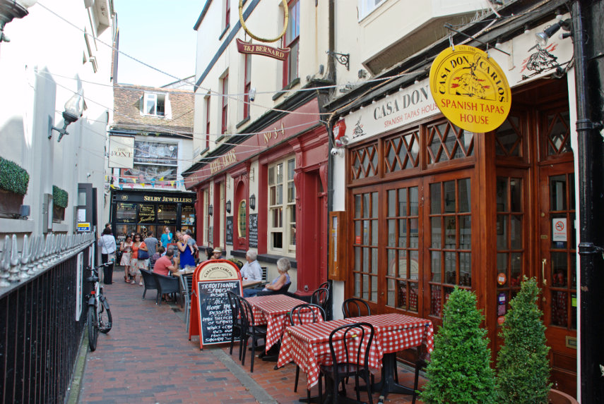 The Lanes (4), Brighton, Sussex, England