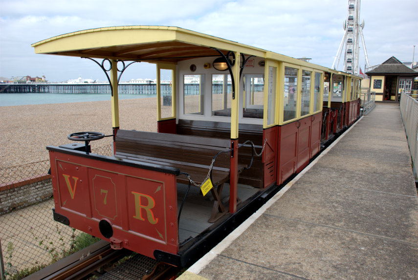 The Volks Electric Railway (2), Brighton, Sussex, England