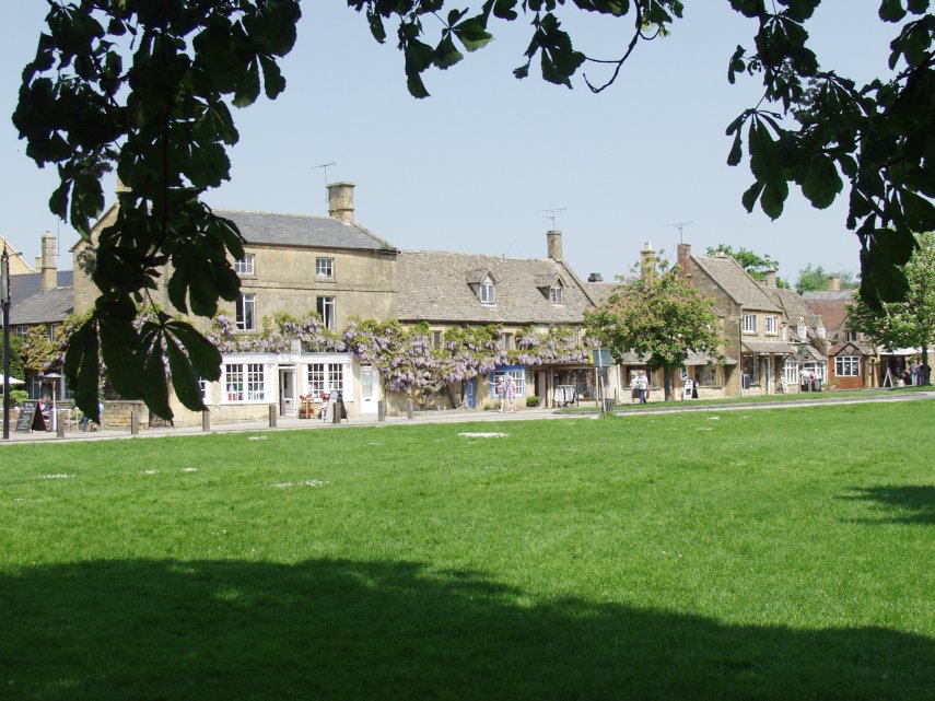 High Street, Broadway, Worcestershire, England, Great Britain