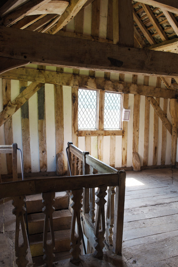 The Gatehouse Upper Room, Brockhampton, Herefordshire, England, Great Britain